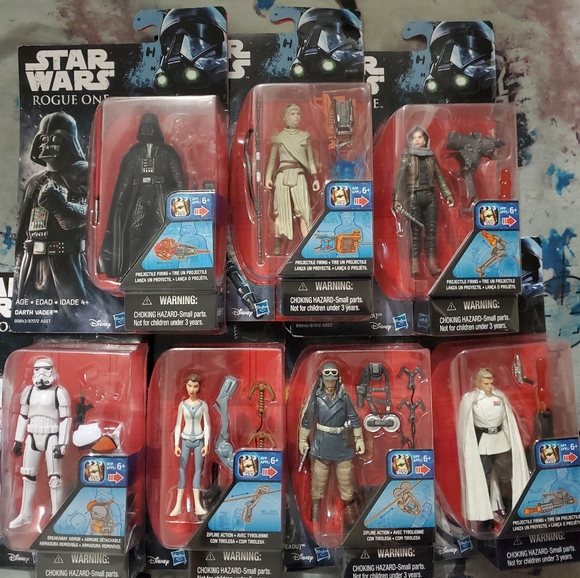 Hasbro Other - Star wars figures all 8